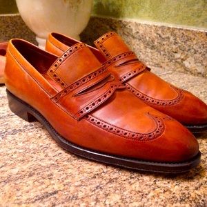 WORN ONCE Bontoni Slip-on Dress Loafers